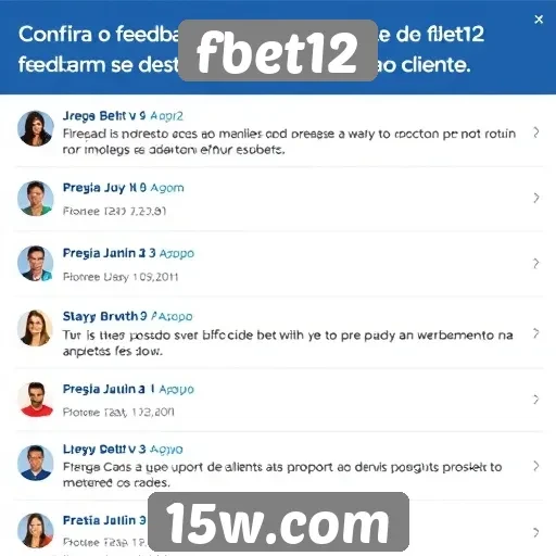 feedback de usuários sobre o suporte ao cliente do fbet12